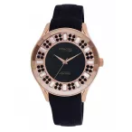 Ceas damă Q&Q quartz, carcasă culoare rosegold, DB31J102Y