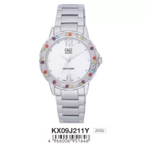 Ceas damă Q&Q quartz, argintiu, KX09J211Y