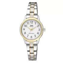 Ceas damă Q&Q quartz, bicolor Q861J404Y