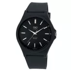 Ceas bărbătesc Q&Q plastic, quartz, negru VQ66J002Y