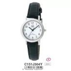 Ceas damă Q&Q quartz, carcasă argintie, C151J304Y