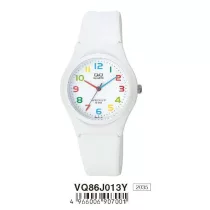 Ceas damă Q&Q quartz, alb, VQ86J013Y