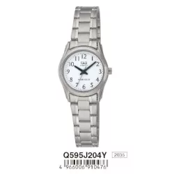 Ceas damă Q&Q quartz, argintiu Q595J204Y