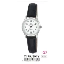 Ceas damă Q&Q quartz, carcasă argintie, C179J304Y