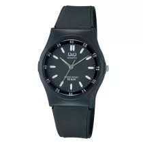   Ceas bărbătesc Q&Q plastic, mecanism quartz, culoare neagră, VQ04J005Y
