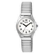   Q&Q női karóra, quartz, ezüst színű fémtok, ezüst színű rugóscsat, fehér számlap C05A-024PY