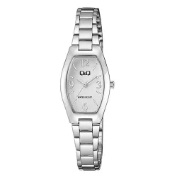   Q&Q női karóra, quartz, ezüst színű fémtok, ezüst szinű fémcsat, ezüst színű számlap Q06A-001PY