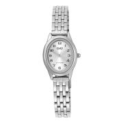 Q&Q női karóra, ezüst színű fémtok, ezüst színű fémcsat, ezüst színű számlap, Q34C-001PY Q&Q női karóra, ezüst színű fémtok, ezüst színű fémcsat, ezüst színű számlap, Q34C-001PY