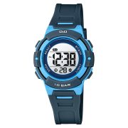 Q&Q női karóra, quartz, digitális kijelzés, kék műanyag tok, kék műanyag szíj, G32A-002VY Q&Q női karóra, quartz, digitális kijelzés, kék műanyag tok, kék műanyag szíj, G32A-002VY