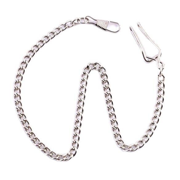 Férfi zsebóra lánc, ezüst színű