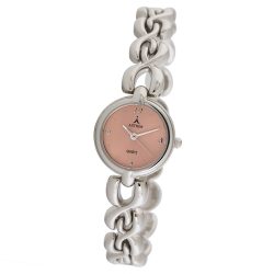 Astron 5250-4 ceas elegant, argintiu cu cadran roz