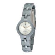   Astron 5261-3 ceas de damă elegant, carcasă aluminiu, cadran argintiu