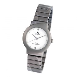 Astron 5262-7 ceas de mână elegant titanium, cadran alb