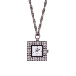   Astron 5382-0 ceas de buzunar cu ornament pietre zirconiu (cu lănţişor)