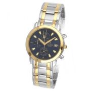   Astron 5417-2 ceas de mână  bicolor  cu cadran albastru și mecanism cronograf