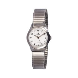   Astron 5688-7 ceas de damă cu brățară elastică, quartz, argintiu