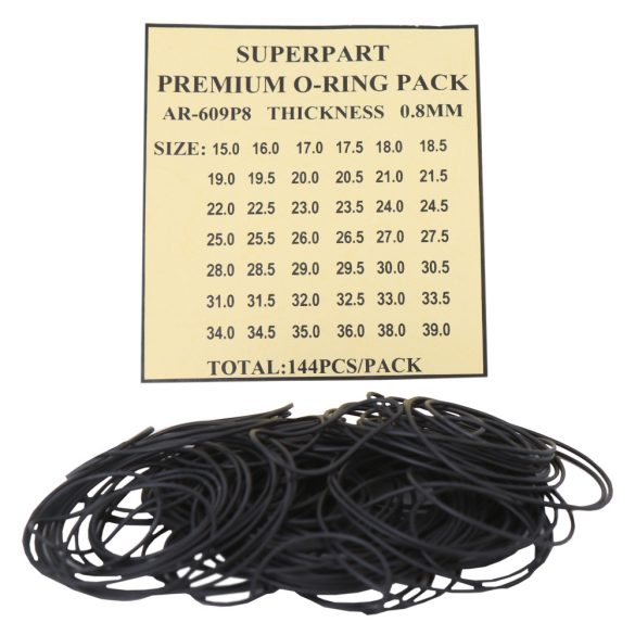 Hátlap tömítés ^O^gyűrű(0.8) / 144db