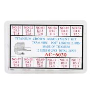 Titánium korona szett (0.9) / 24 db