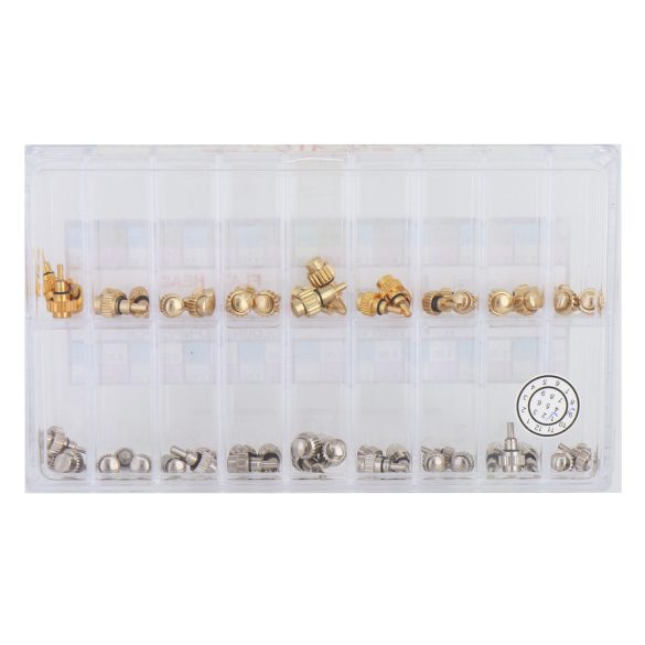 Nyomógomb-korona szett / 54 db