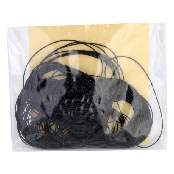 Hátlap tömítés ^O^ gyűrű szett, 16 méret, 0,7 mm x 33,5 mm-től - 46 mm-ig, 144 db / szett