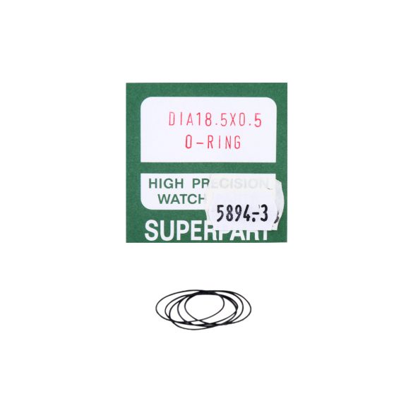 Egyszerű szimering, 18.5*0.5 mm, 5 db/szett