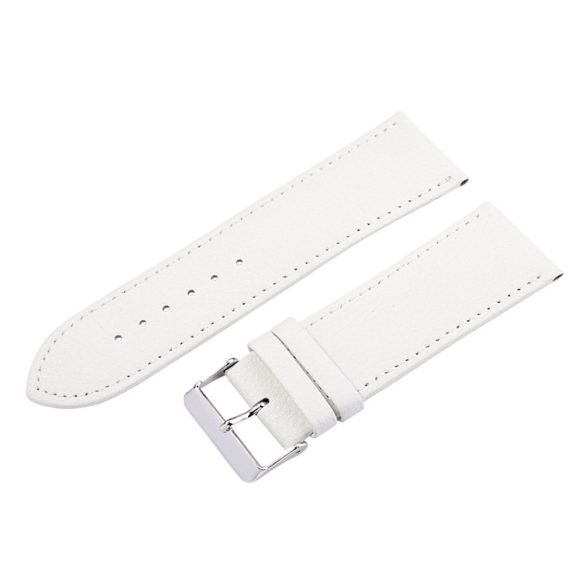 Karóra szíj, feh.ezü.26mm.XL