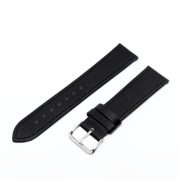 Karóra szíj, fekete színű, 75+115 mm / 20 mm Karóra szíj, fekete színű, 75+115 mm / 20 mm