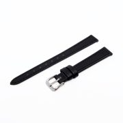 Karóra szíj, fekete színű, 65+105 mm / 12 mm Karóra szíj, fekete színű, 65+105 mm / 12 mm