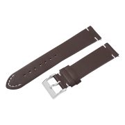 Karóra bőrszíj, barna színű, gyorskioldós, 80+125/22 mm Karóra bőrszíj, barna színű, gyorskioldós, 80+125/22 mm