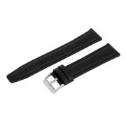Karóra szíj, fekete színű, gyorskioldós, varrott, 80+120 mm / 22 mm Karóra szíj, fekete színű, gyorskioldós, varrott, 80+120 mm / 22 mm