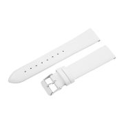   Karóra szíj, fehér színű, varrás nélküli, 65+105 / 20 mm  