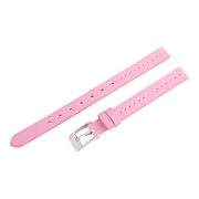 Karóra bőrszíj rózsaszínű, 8 mm