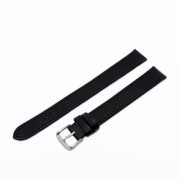 Karóra szíj, fekete ezüst, 100+140/16 mm XXL Karóra szíj, fekete ezüst, 100+140/16 mm XXL