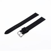 Karóra szíj, fekete ezüst színű, 100+140/18 mm XXL Karóra szíj, fekete ezüst színű, 100+140/18 mm XXL