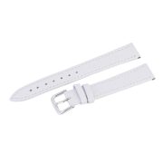 Karóra szíj, műbőr, fehér színű, 75+115/16 mm Karóra szíj, műbőr, fehér színű, 75+115/16 mm