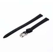 Karóra szíj, fekete ezüst színű, 75+115/10 mm XL Karóra szíj, fekete ezüst színű, 75+115/10 mm XL