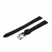 Karóra szíj, fekete ezüst színű, 75+115/12 mm XL Karóra szíj, fekete ezüst színű, 75+115/12 mm XL