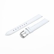 Karóra szíj, fehér ezüst színű, 85+125/16 mm XL Karóra szíj, fehér ezüst színű, 85+125/16 mm XL