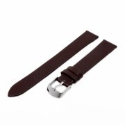 Karóra szíj, varrás nélküli, sötétbarna színű bőrszíj, mérete 75+115/16 mm Karóra szíj, varrás nélküli, sötétbarna színű bőrszíj, mérete 75+115/16 mm