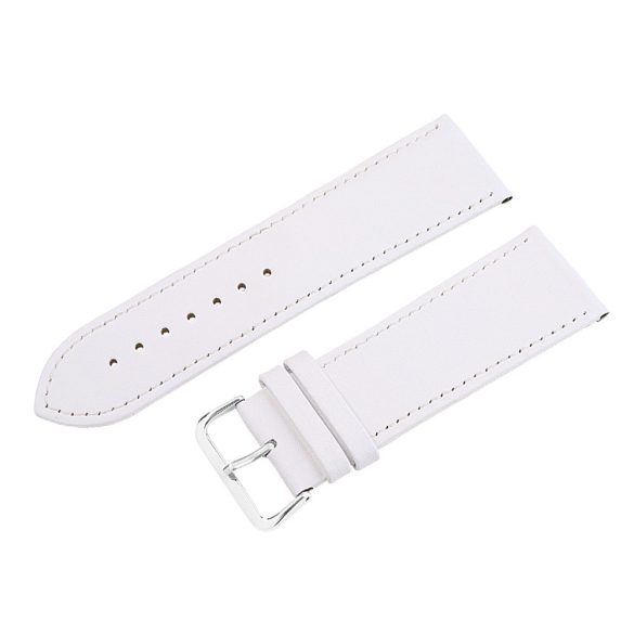 Karóra szíj, fehér színű, 85+125 mm / 30mm XL