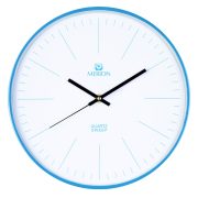 Merion falióra, quartz, kék színű keret, fehér számlap