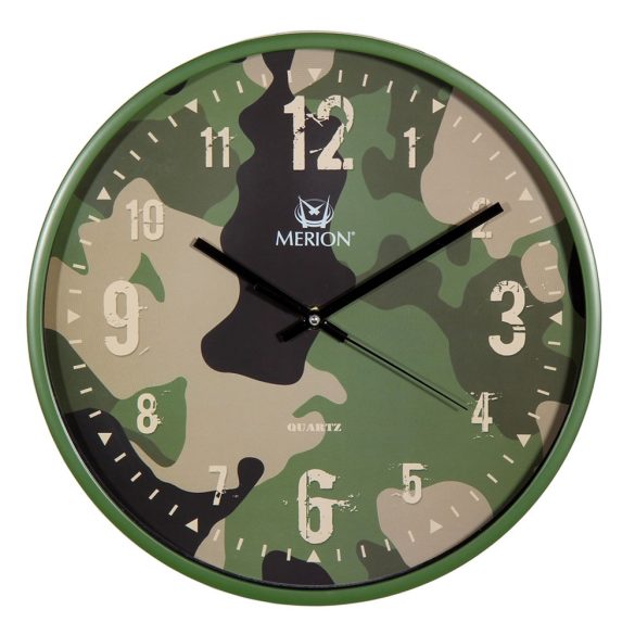6718-3 Merion ceas de perete, verde, silențios