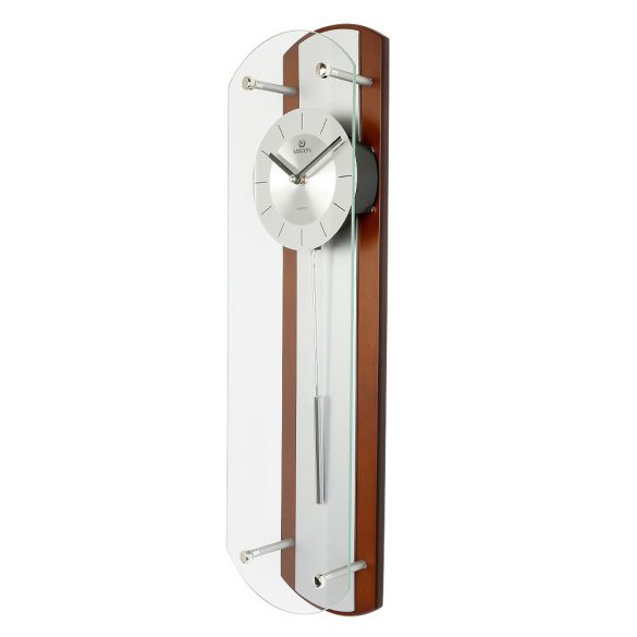 Merion ingás fa falióra, quartz, tölgy színű