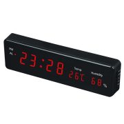 6764-5 Ceas de masă digital, carcasă neagră, afișaj roșu LED 1,2” 6764-5 Ceas de masă digital, carcasă neagră, afișaj roșu LED 1,2”