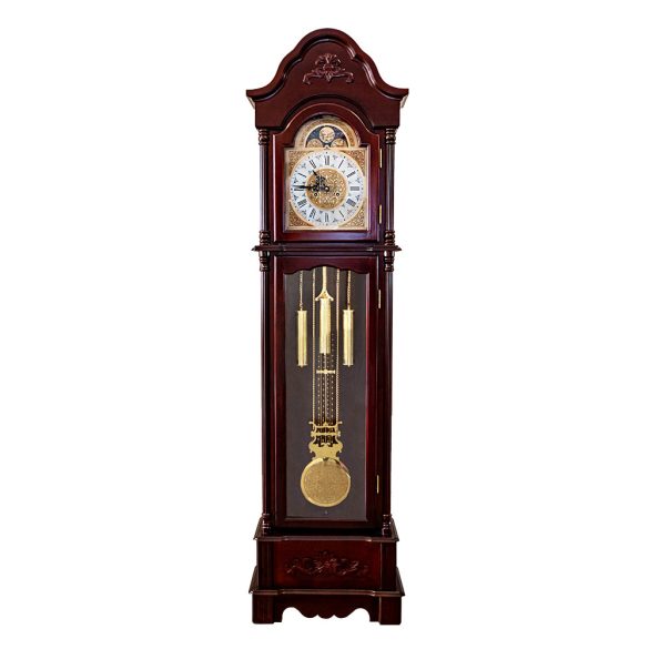 Pendulă de podea MERION, mecanism mecanic cu arc, bate 1/2