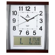   Astron falióra, quartz, barna színű tok, LCD kijelző (dátum, nap, hőmérséklet)