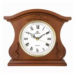 Merion quartz fa kandallóóra, domború üveges, (tölgy)