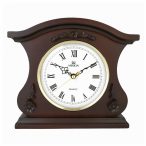 Merion quartz fa kandallóóra, domború üveges, (dió)