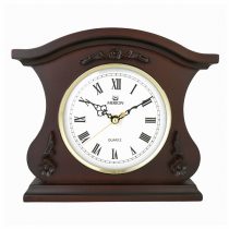 Merion quartz fa kandallóóra, domború üveges, (dió)