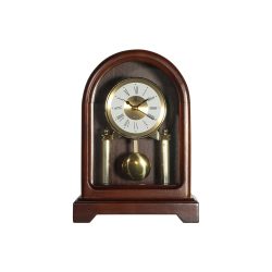   6790-1 Merion ceas de masă din lemn cu pendulă, quartz, culoare nuc